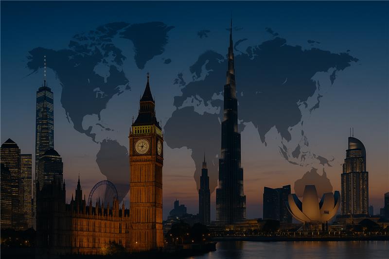 Modern office environment